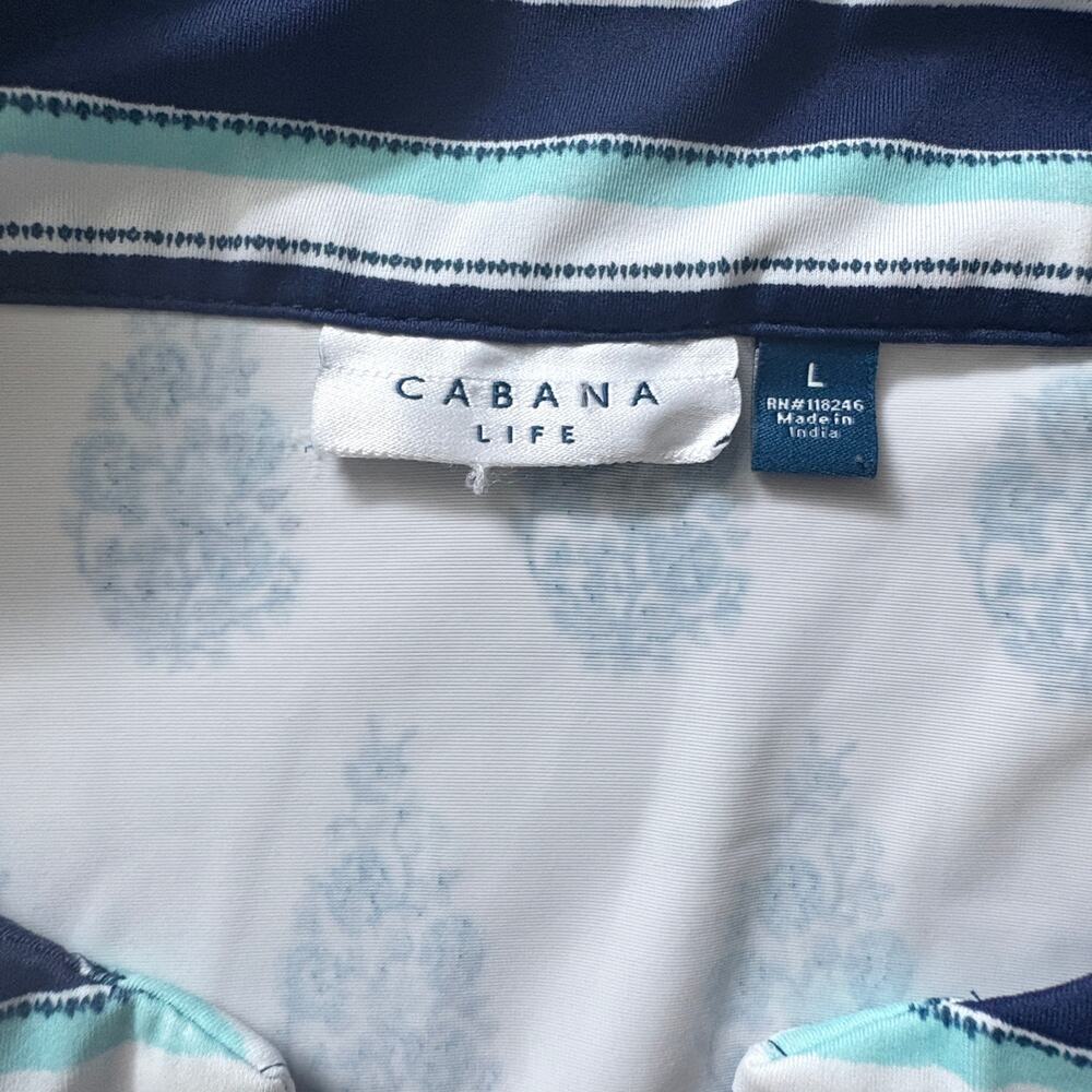 Cabana Life Delray Short Sleeve Shift dress Sz  UPF50 Resort Coastal Beachy - Picture 8 of 8